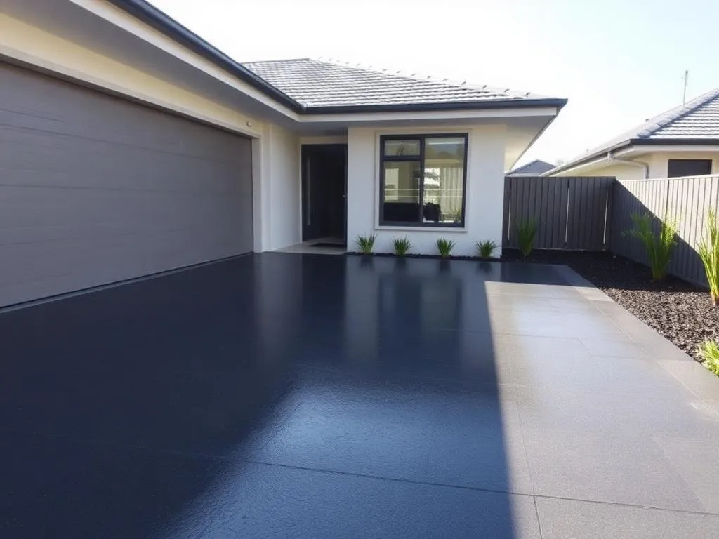 Professional concrete driveway in Annerley, Brisbane