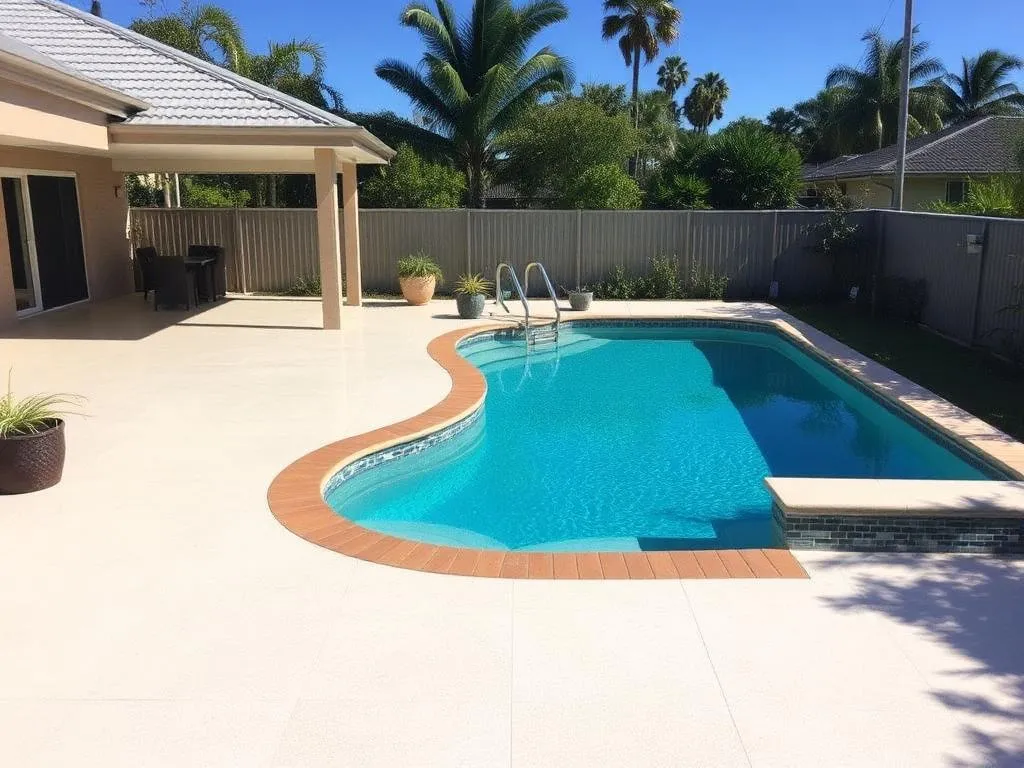 Professional concrete driveway in Ashgrove, Brisbane
