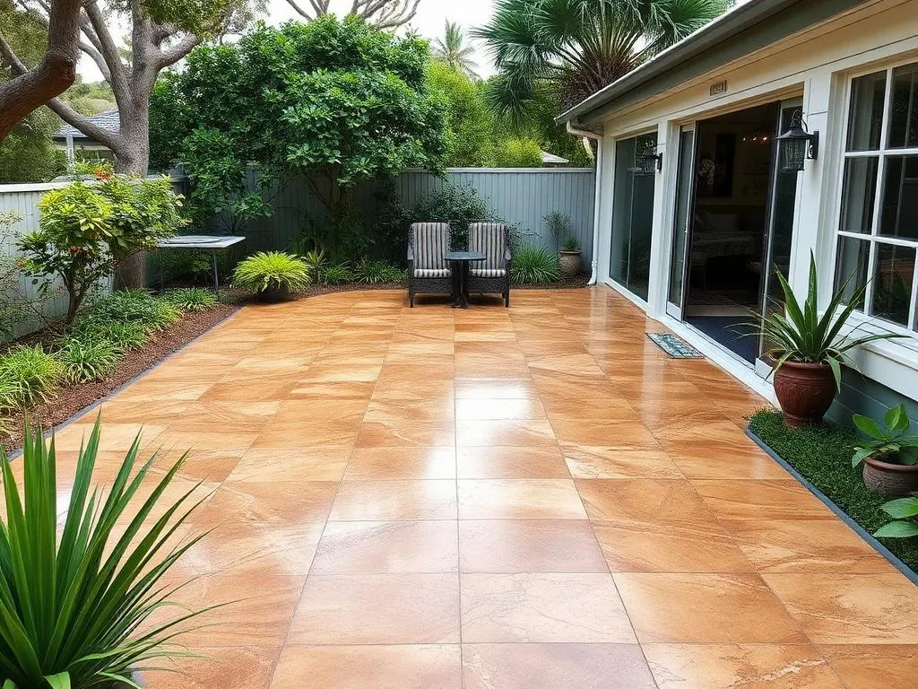 Professional concrete driveway in Camp Hill, Brisbane