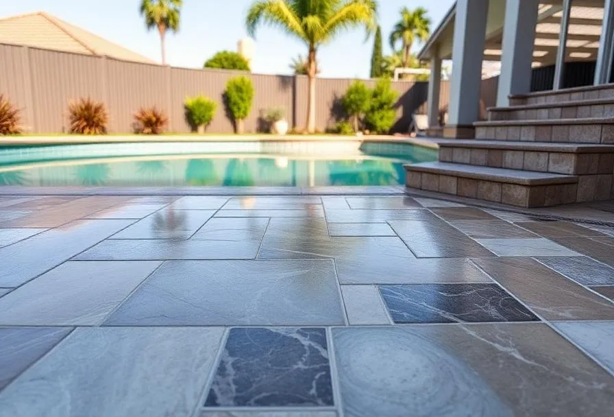 Professional concrete driveway in Chermside, Brisbane