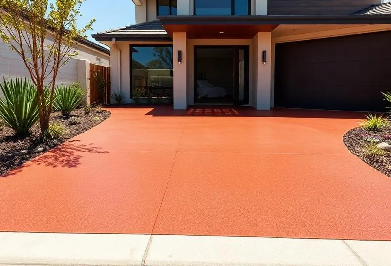 Coloured Concrete concrete finish example