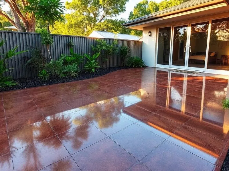 Professional concrete driveway in Coorparoo, Brisbane