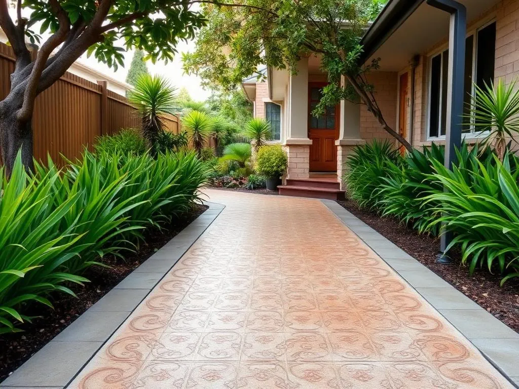 Professional concrete driveway in Everton Park, Brisbane