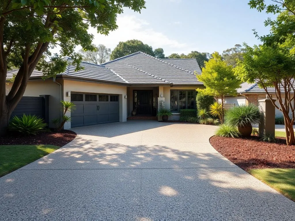 Professional concrete driveway in Graceville, Brisbane