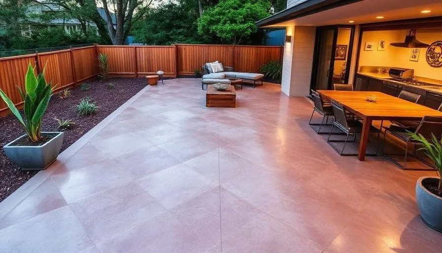 Professional concrete driveway in Holland Park, Brisbane