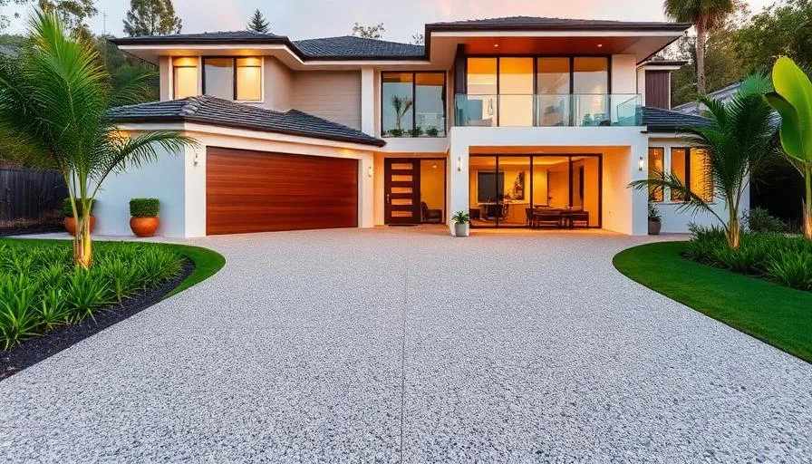 Professional concrete driveway in Kenmore, Brisbane