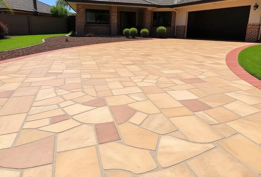 Professional concrete driveway in Logan, Brisbane