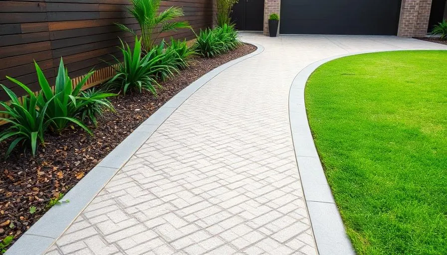 Professional concrete driveway in Nundah, Brisbane