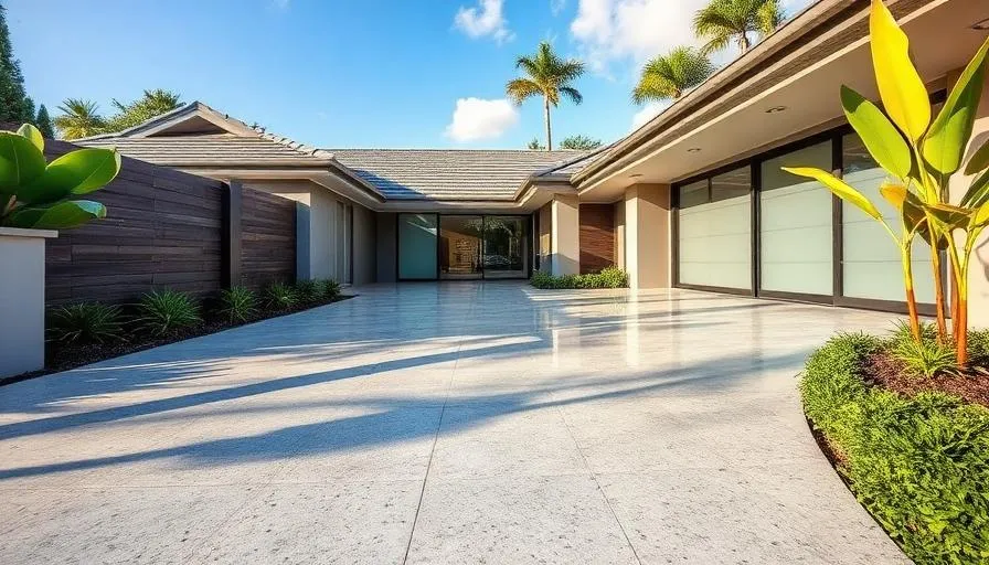 Professional concrete driveway in Pimpama, Gold Coast