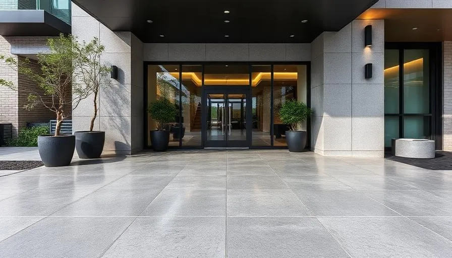Professional concrete driveway in South Brisbane