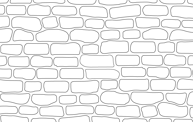 English Cobble stencil pattern