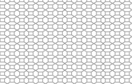 Mediterranean stencil pattern